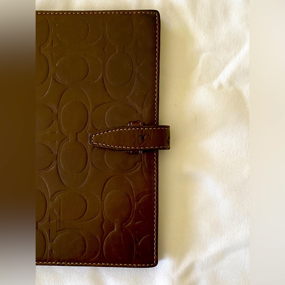Vintage Coach Photo Wallet